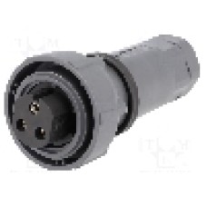 Conector circular, mama, 3 pini, BULGIN - PXP7010/03S/ST/1315