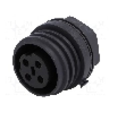 Conector circular, mama, 4 pini, BULGIN - EXP-0931/04/S