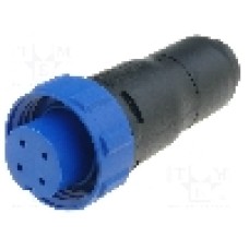 Conector circular, mama, 4 pini, BULGIN - PX0410/04S/4550