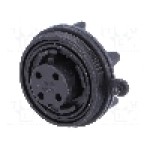 Conector circular, mama, 4 pini, BULGIN - PX0747/S