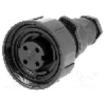 Conector circular, mama, 4 pini, BULGIN - PX0748/S