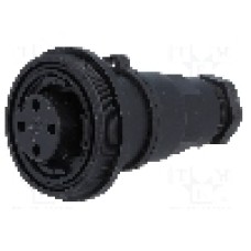 Conector circular, mama, 4 pini, BULGIN - PX0749/S