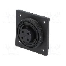 Conector circular, mama, 4 pini, BULGIN - PX0766/S