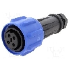 Conector circular, mama, 4 pini, BULGIN - PX0911/04/S