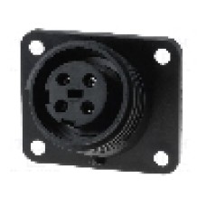 Conector circular, mama, 4 pini, BULGIN - PX0941/04/S