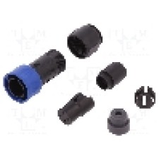 Conector circular, mama, 4 pini, BULGIN - PXP4010/04S/3540