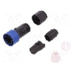 Conector circular, mama, 4 pini, BULGIN - PXP4010/04S/6065