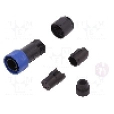 Conector circular, mama, 4 pini, BULGIN - PXP4010/04S/6570