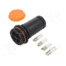 Conector circular, mama, 4 pini, BULGIN - PXP9051/04/S/1