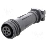 Conector circular, mama, 5 pini, BULGIN - EXP-A921/05/S Conector circular, mama, 5 pini, BULGIN - EXP-A921/05/S