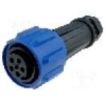 Conector circular, mama, 5 pini, BULGIN - PX0911/05/S