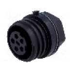 Conector circular, mama, 5 pini, BULGIN - PX0931/05/S