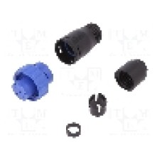 Conector circular, mama, 6 pini, BULGIN - PX0410/06S/6570