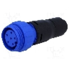 Conector circular, mama, 6 pini, BULGIN - PX0411/06S/6065
