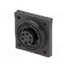 Conector circular, mama, 6 pini, BULGIN - PX0767/S