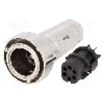 Conector circular, mama, 6 pini, BULGIN - PXM7010/06S/ST/0709/SN