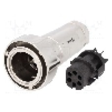 Conector circular, mama, 6 pini, BULGIN - PXM7010/06S/ST/0709/SN