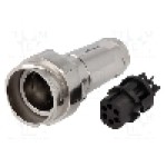 Conector circular, mama, 6 pini, BULGIN - PXM7011/06S/ST/0709/SN Conector circular, mama, 6 pini, BULGIN - PXM7011/06S/ST/0709/SN