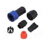 Conector circular, mama, 6 pini, BULGIN - PXP4010/06S/4550