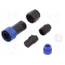 Conector circular, mama, 6 pini, BULGIN - PXP4010/06S/5560