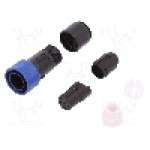 Conector circular, mama, 6 pini, BULGIN - PXP4010/06S/6065