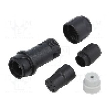 Conector circular, mama, 6 pini, BULGIN - PXP4011/06S/3035