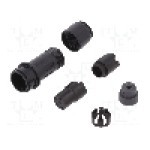 Conector circular, mama, 6 pini, BULGIN - PXP4011/06S/3540