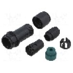 Conector circular, mama, 6 pini, BULGIN - PXP4011/06S/4045