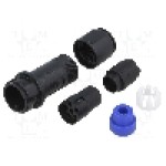 Conector circular, mama, 6 pini, BULGIN - PXP4011/06S/5560