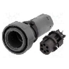 Conector circular, mama, 6 pini, BULGIN - PXP7010/06S/ST/0709