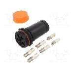 Conector circular, mama, 6 pini, BULGIN - PXP9051/06/S/1 Conector circular, mama, 6 pini, BULGIN - PXP9051/06/S/1