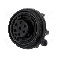 Conector circular, mama, 7 pini, BULGIN - PX0744/S
