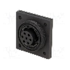 Conector circular, mama, 7 pini, BULGIN - PX0768/S