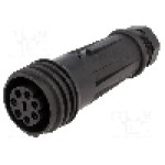 Conector circular, mama, 7 pini, BULGIN - PX0921/07/S Conector circular, mama, 7 pini, BULGIN - PX0921/07/S