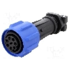 Conector circular, mama, 7 pini, BULGIN - PXA911/07/S