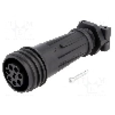 Conector circular, mama, 7 pini, BULGIN - PXA921/07/S