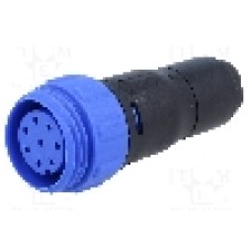 Conector circular, mama, 8 pini, BULGIN - PX0411/08S/6065