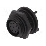Conector circular, mama, 8 pini, BULGIN - PX0413/08S/PC