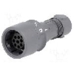 Conector circular, mama, 8 pini, BULGIN - PXP6010/08S/CR/0709