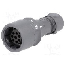 Conector circular, mama, 8 pini, BULGIN - PXP6010/08S/CR/0709