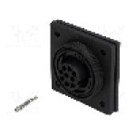 Conector circular, mama, 9 pini, BULGIN - PX0769/S