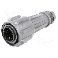 Conector circular, tata, 10 pini, BULGIN - EXP-0911/10/P