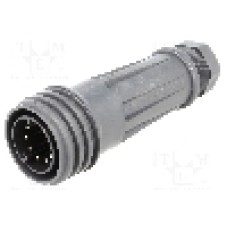Conector circular, tata, 10 pini, BULGIN - EXP-0921/10/P