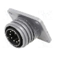 Conector circular, tata, 10 pini, BULGIN - EXP-0941/10/P