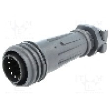 Conector circular, tata, 10 pini, BULGIN - EXP-A921/10/P