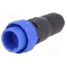 Conector circular, tata, 10 pini, BULGIN - PX0410/10P/6065