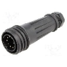 Conector circular, tata, 10 pini, BULGIN - PX0921/10/P