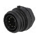 Conector circular, tata, 10 pini, BULGIN - PX0931/10/P Conector circular, tata, 10 pini, BULGIN - PX0931/10/P