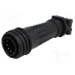 Conector circular, tata, 10 pini, BULGIN - PXA921/10/P Conector circular, tata, 10 pini, BULGIN - PXA921/10/P