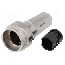 Conector circular, tata, 10 pini, BULGIN - PXM7011/10P/CR/0911/SN